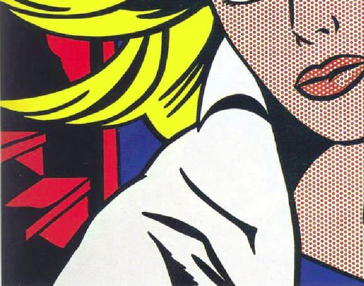 “M-Maybe”, De Roy Lichtenstein (1965). - Líneas Sobre Arte